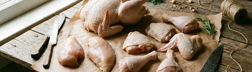 Pasture-raised chicken